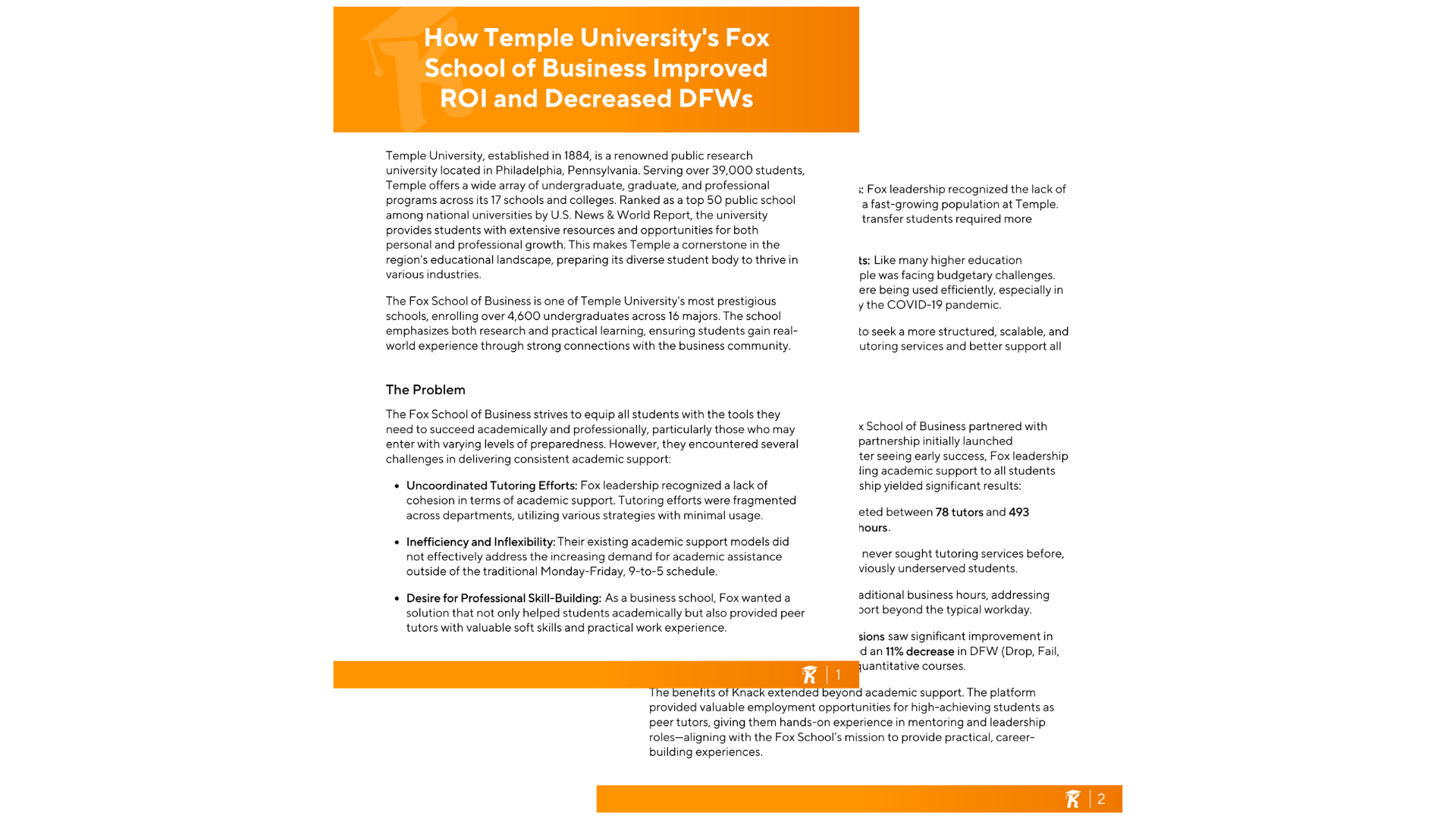 Temple Case Study Preview